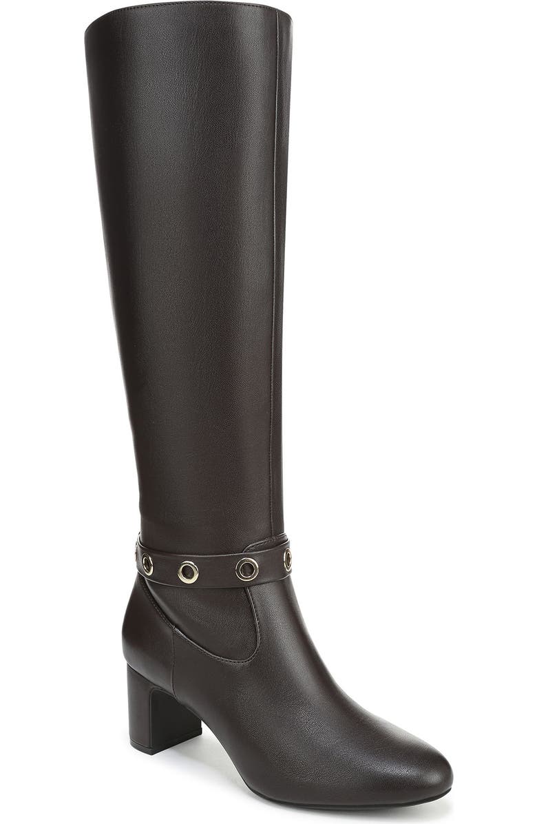 LifeStride Tansy Knee High Boot, Main, color, Dark Chocolate Wc