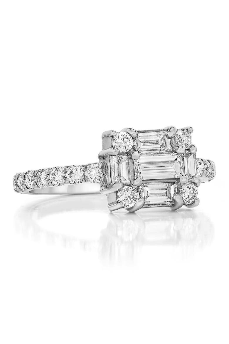 Clarity3 18k White Gold Diamond Ring, Alternate, color, 18K WHITE GOLD