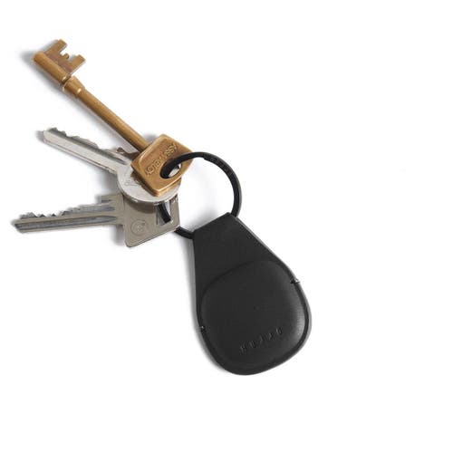 Mujjo Canopy Airtag Keychain In Black