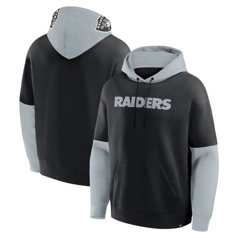 Men's Fanatics Black Las Vegas Raiders Helmet Pullover Hoodie