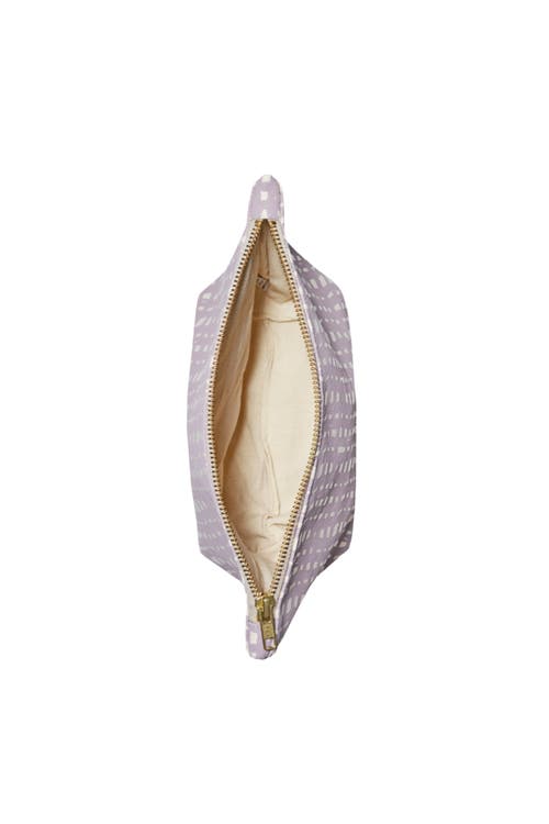 Dance Happy Ivy Cosmetic Bag In Dusty Orchid
