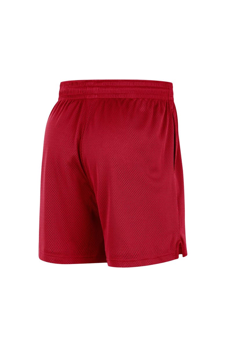 Nike Unisex Nike Red New Orleans Pelicans Warm Up Performance Practice Shorts, Alternate, color, 