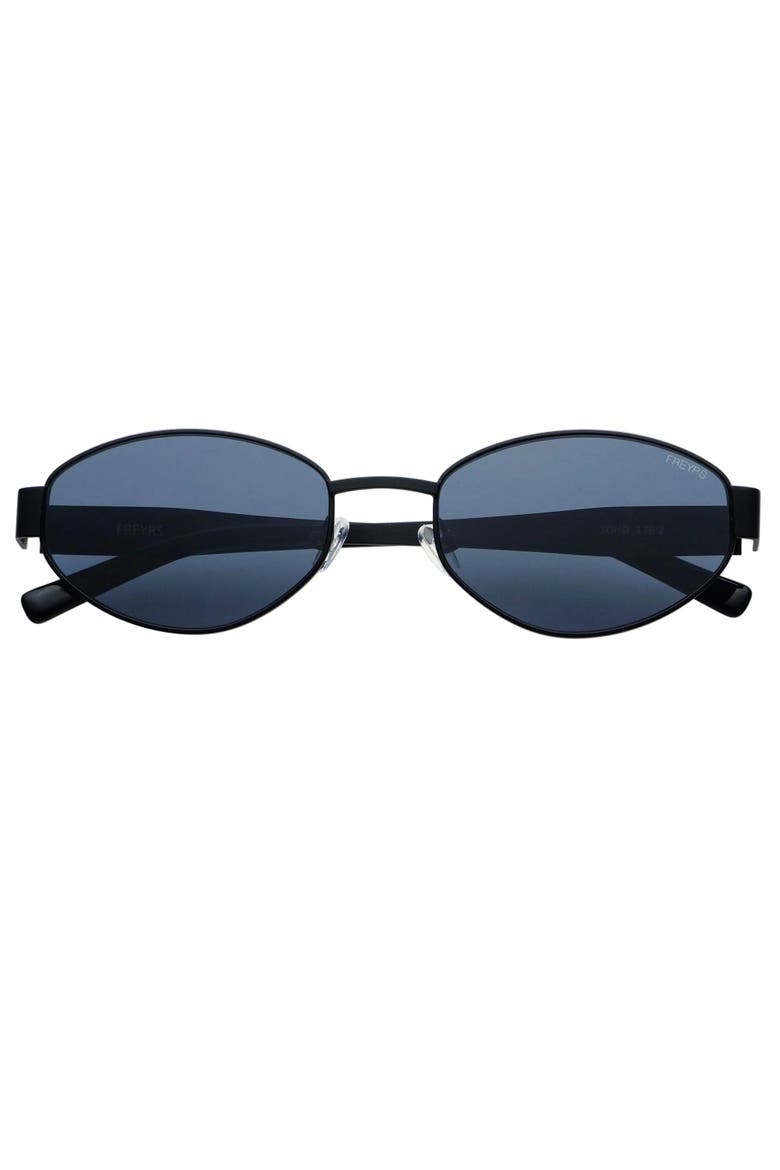 Soho Oval Sunglasses, Main, color, Black