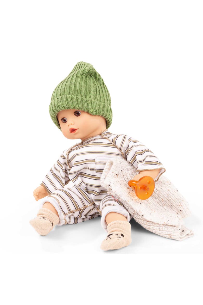 Muffin Baby Striped Doll, Alternate, color, Multicolored