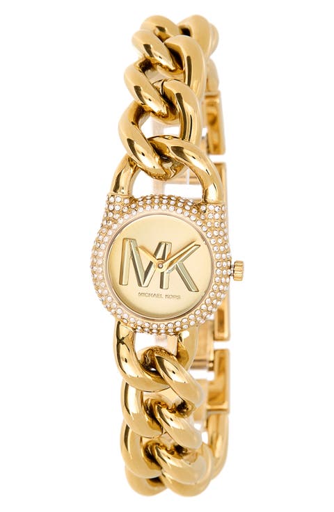 Pavé Crystal Bracelet Watch, 24mm