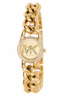 Michael Kors Pavé Crystal Bracelet Watch, 24mm