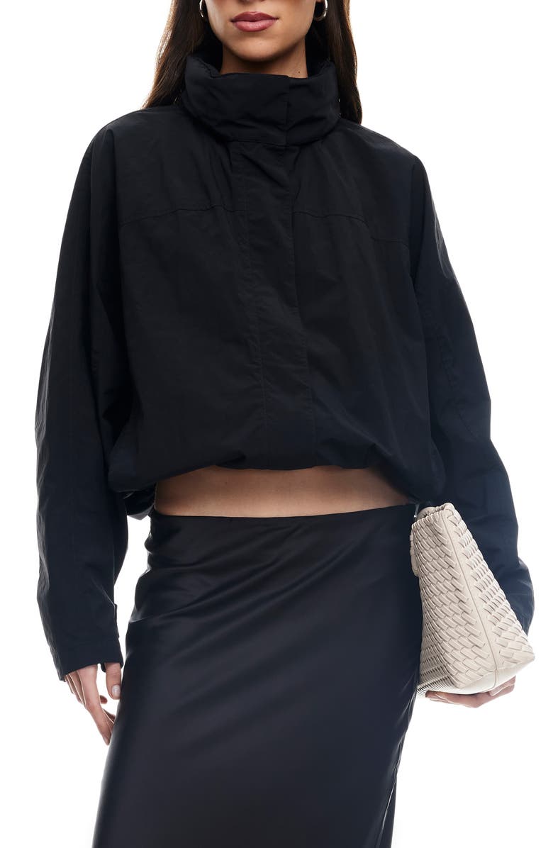 LIONESS Shoreline Cotton Jacket, Main, color, Noir