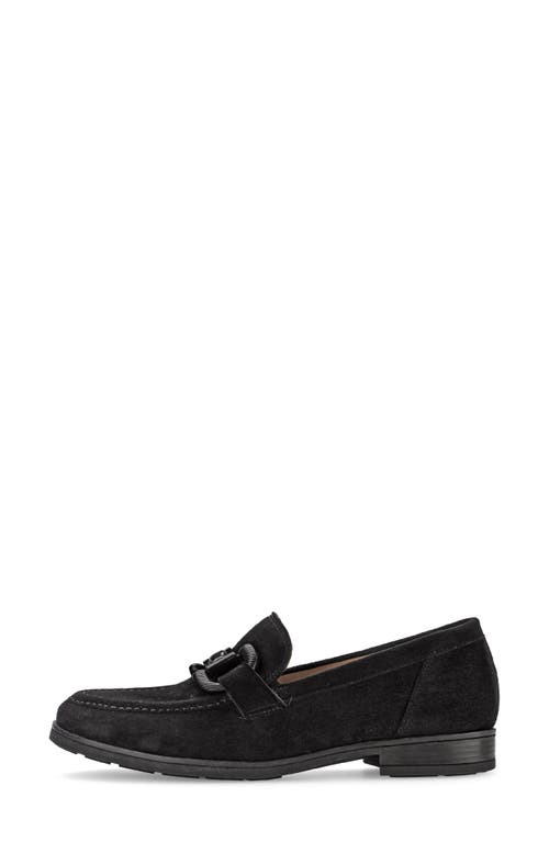 Gabor Bit Loafer In Black