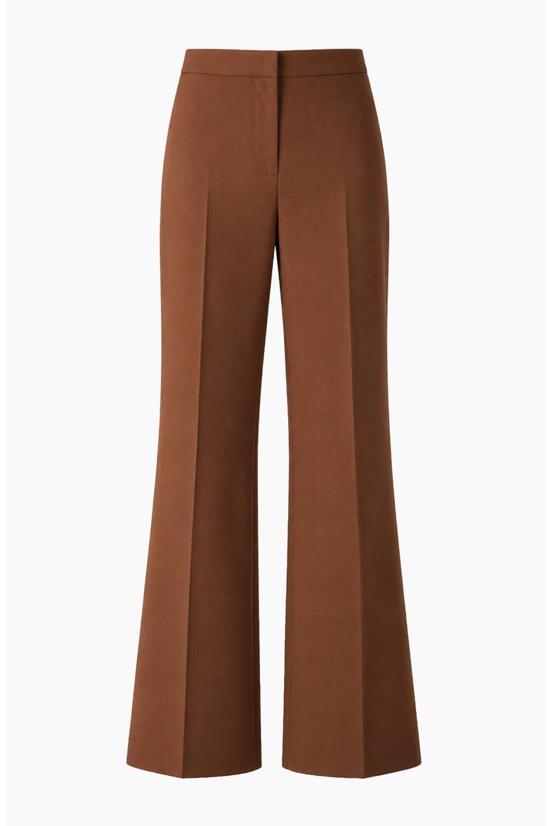 High-Rise Semi-Flare Pants, Alternate, color, Chedron