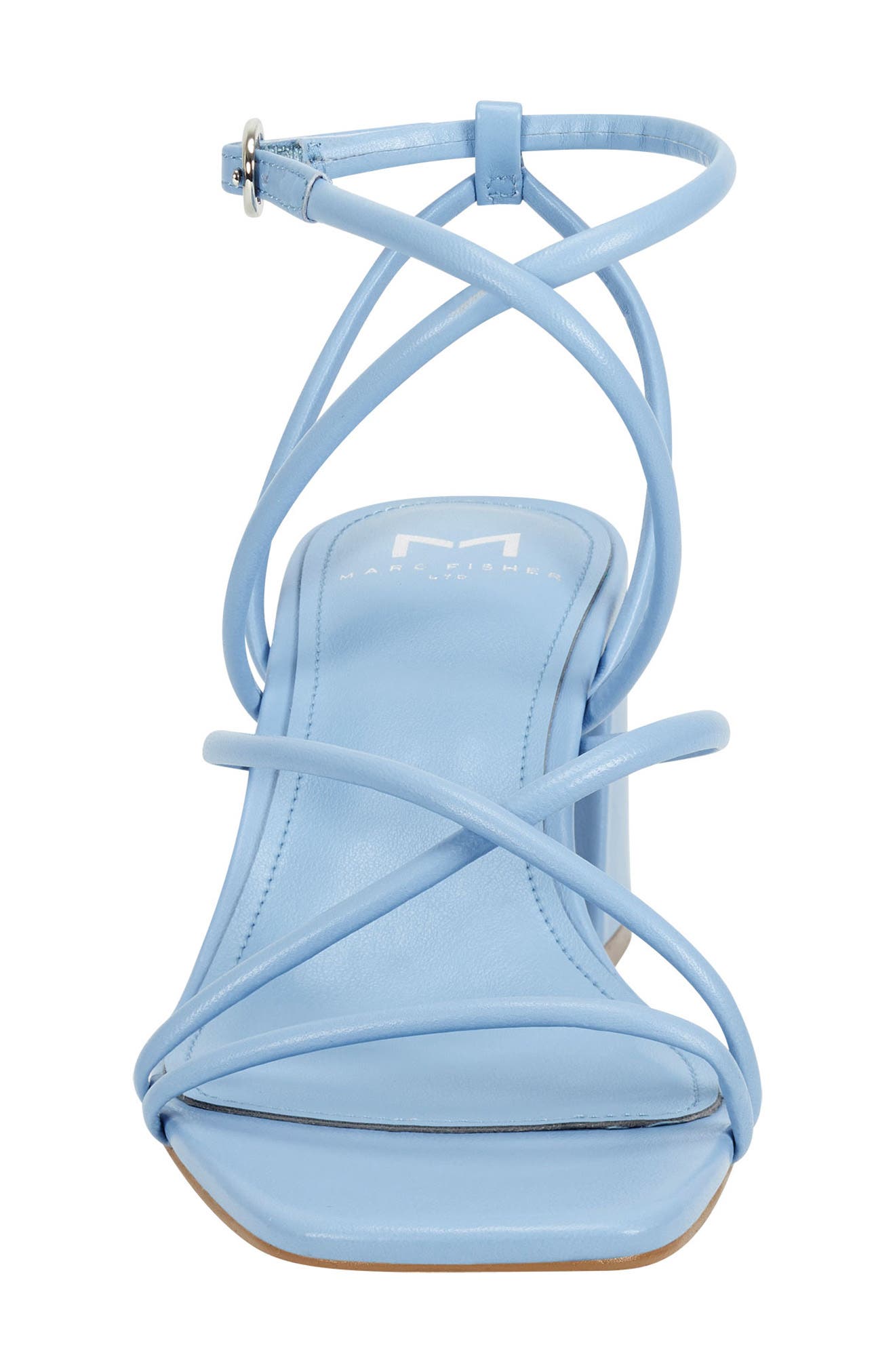 Nakita Strappy Sandal, Alternate, color, LIGHT BLUE LEATHER