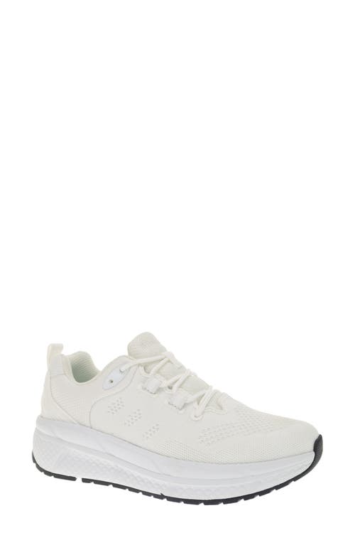 Propét Ultra Sneaker In All White