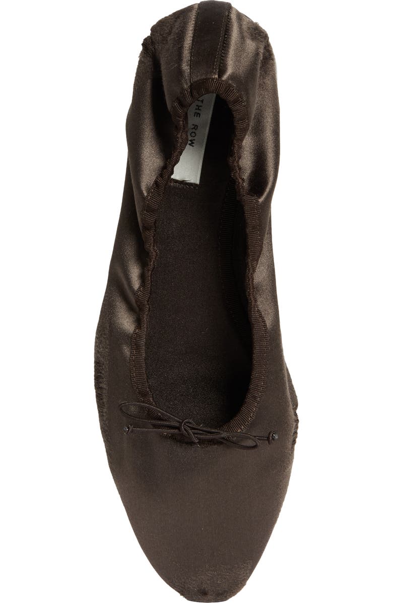 The Row Awar Ballerina Flat, Alternate, color, Brown