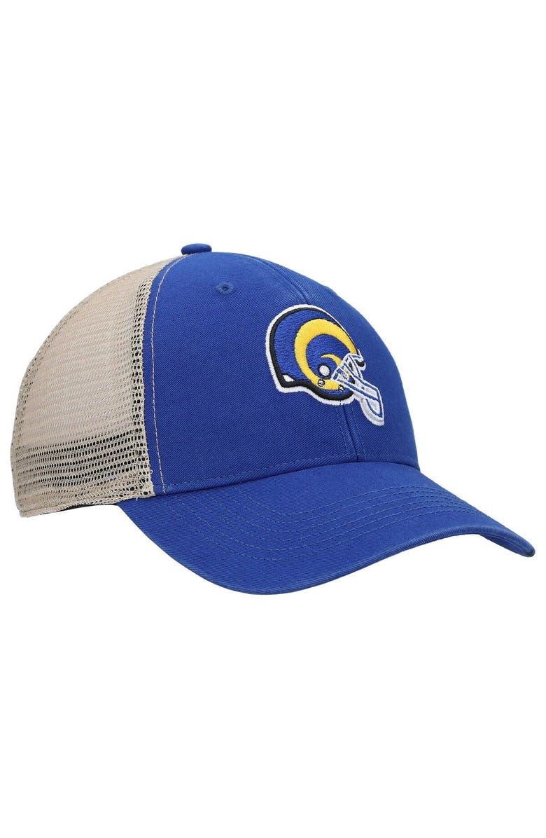 '47 Men's '47 Royal/Natural Los Angeles Rams Flagship MVP Snapback Hat, Alternate, color, Royal