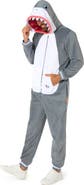 OppoSuits Shark Hooded Fleece Costume Jumpsuit