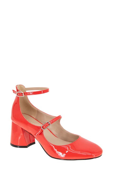 Bcbg red heels on sale