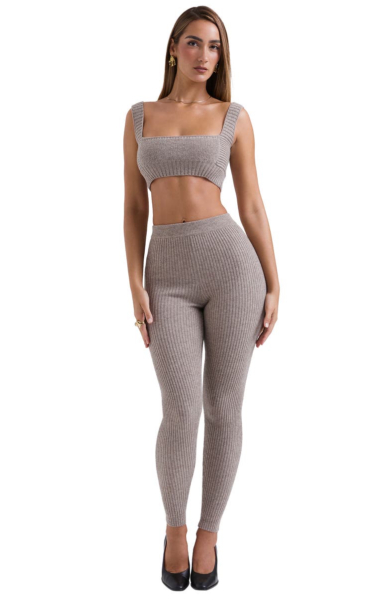 HOUSE OF CB Adhara Wool Bralette, Alternate, color, 