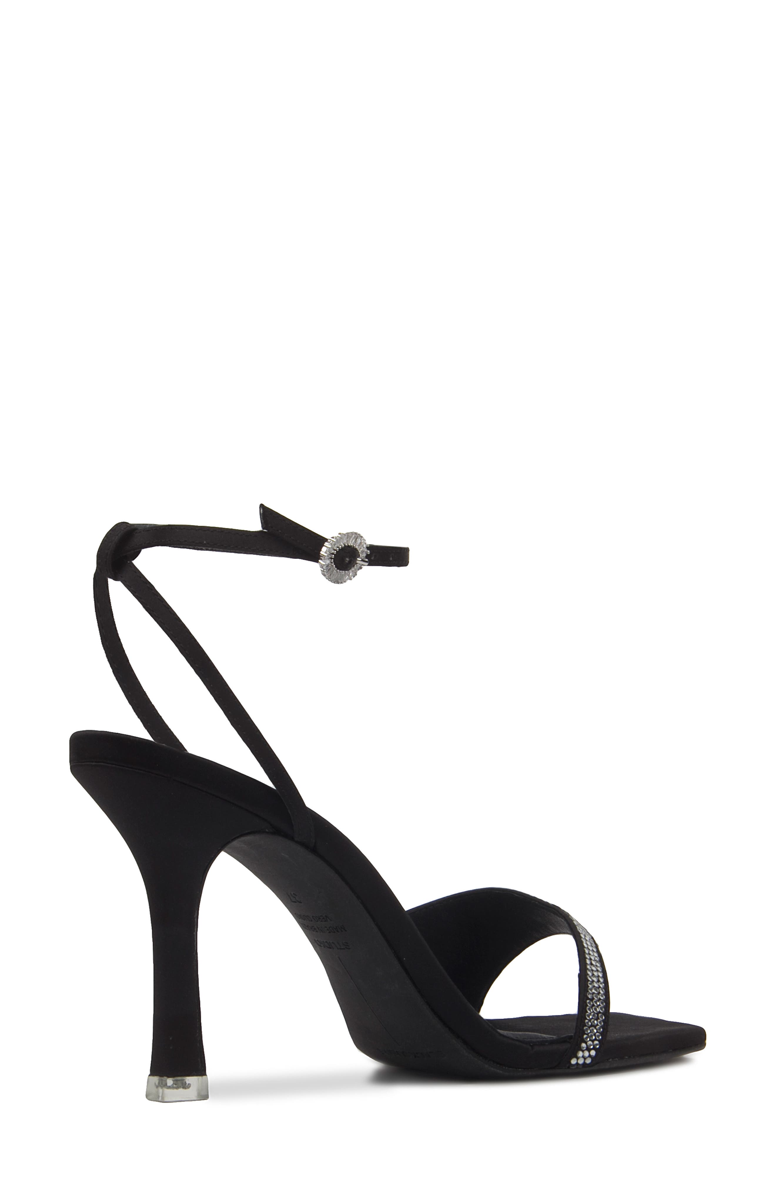 BLACK SUEDE STUDIO Jordan Ankle Strap Sandal, Alternate, color, 