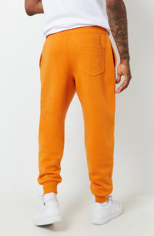 True Religion Solid Joggers In Autumn Maple