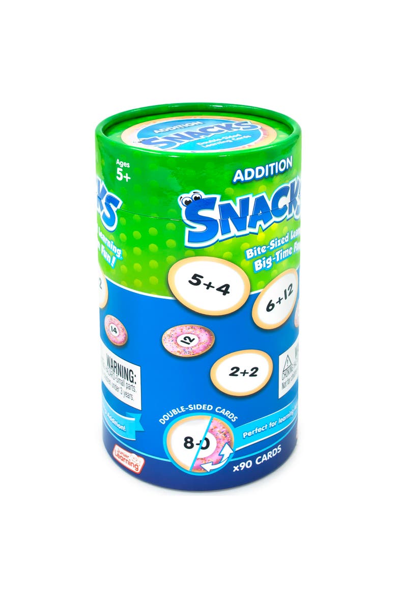 Addition Snacks Math Game, Alternate, color, Multicolored