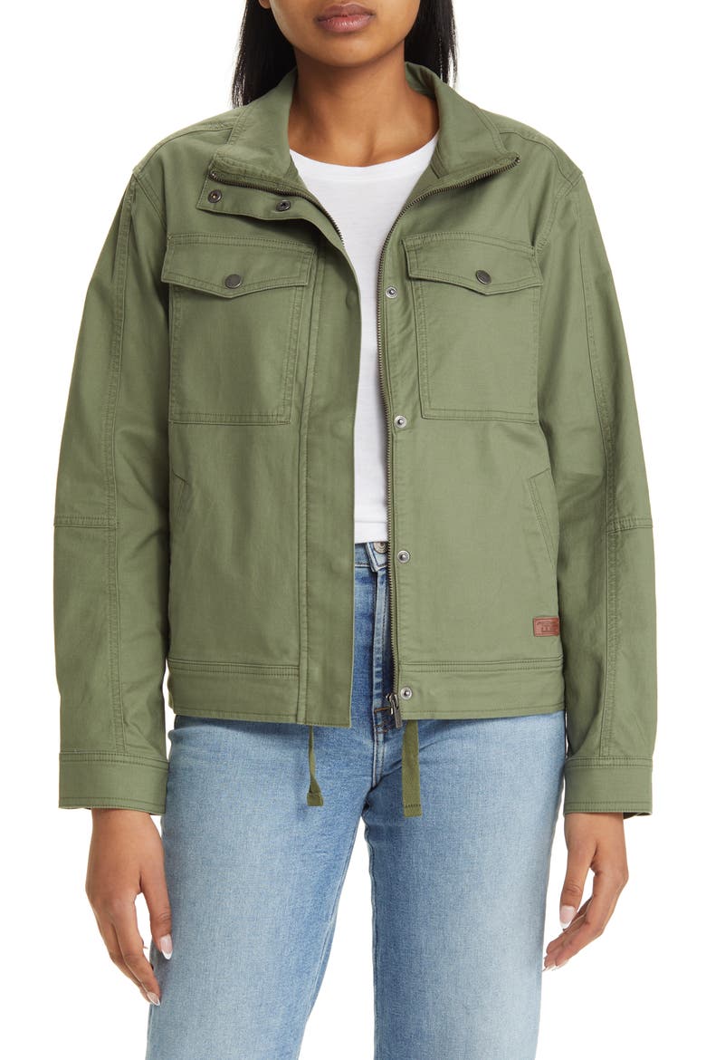 Beanflex Utility Jacket, Main, color, DEEP OLIVE