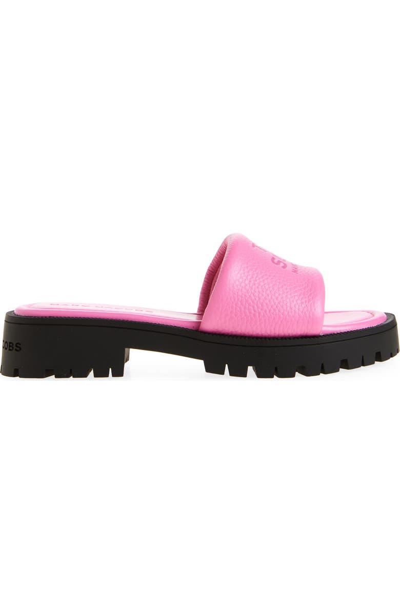 Marc Jacobs The Lug Slide Sandal, Alternate, color, Bow Pink