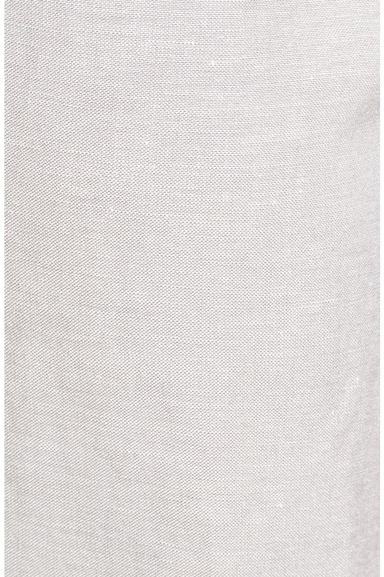 'Easy' Linen Blend Wide Leg Pants, Alternate, color, ASH MIX