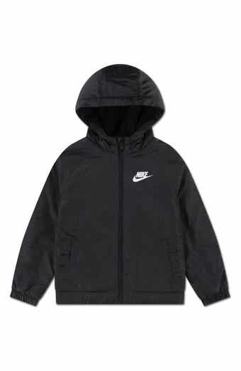 Kids' Camo Print Fleece Lined Windbreaker