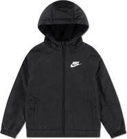 Nike Kids' Camo Print Fleece Lined Windbreaker