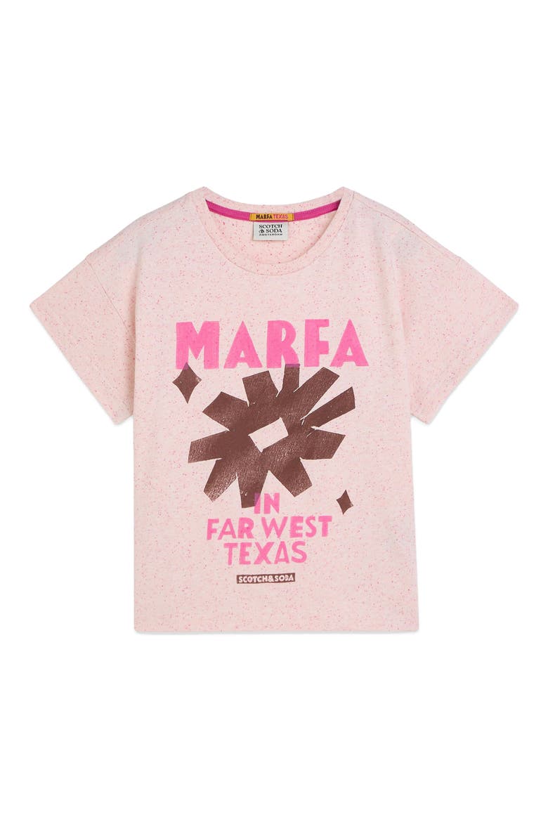 Kids' Neps Loose Fit Organic Cotton Graphic T-Shirt, Main, color, EGGNOG