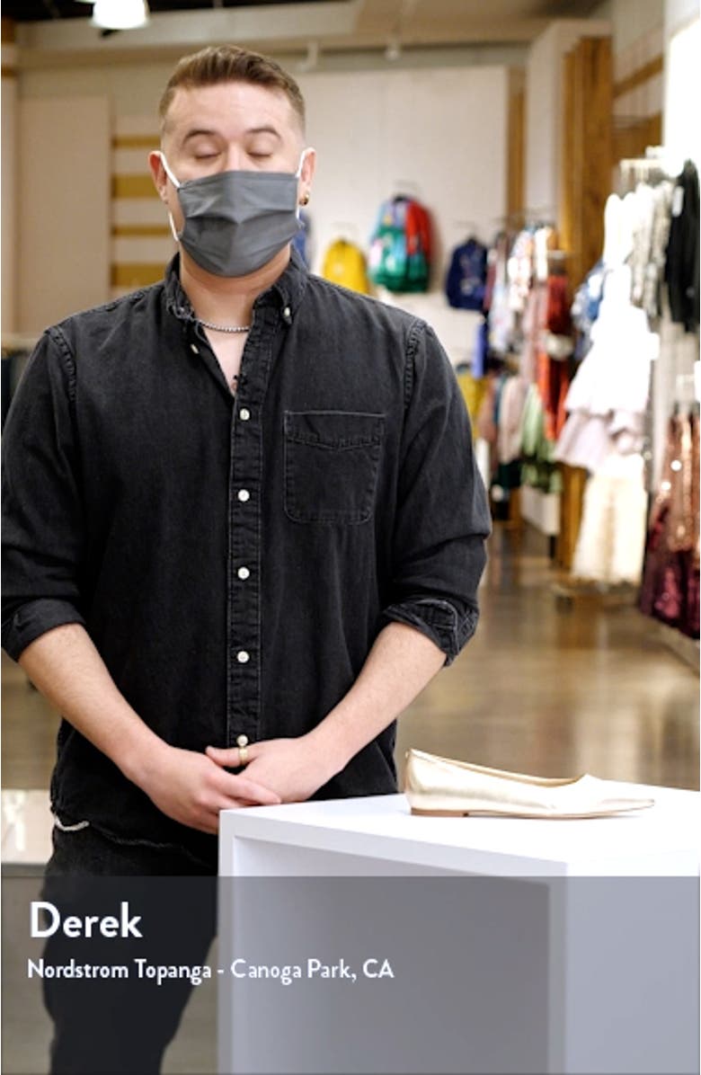 Wanda Pointed Toe Flat - Wide Width Available, sales video thumbnail