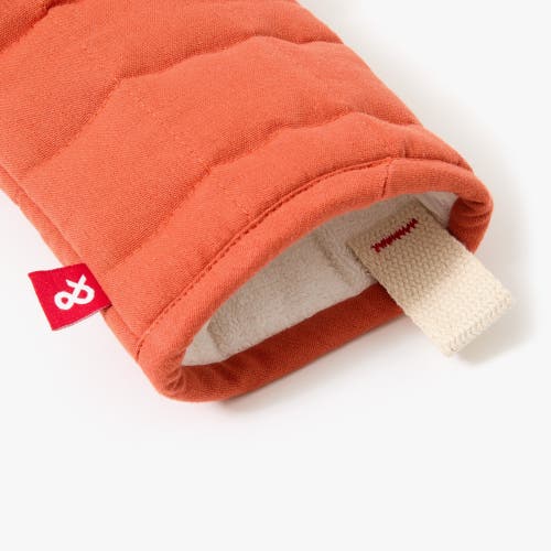 Hedley & Bennett Quilted Solid-color Oven Mitts, Set Of 2 In Paprika