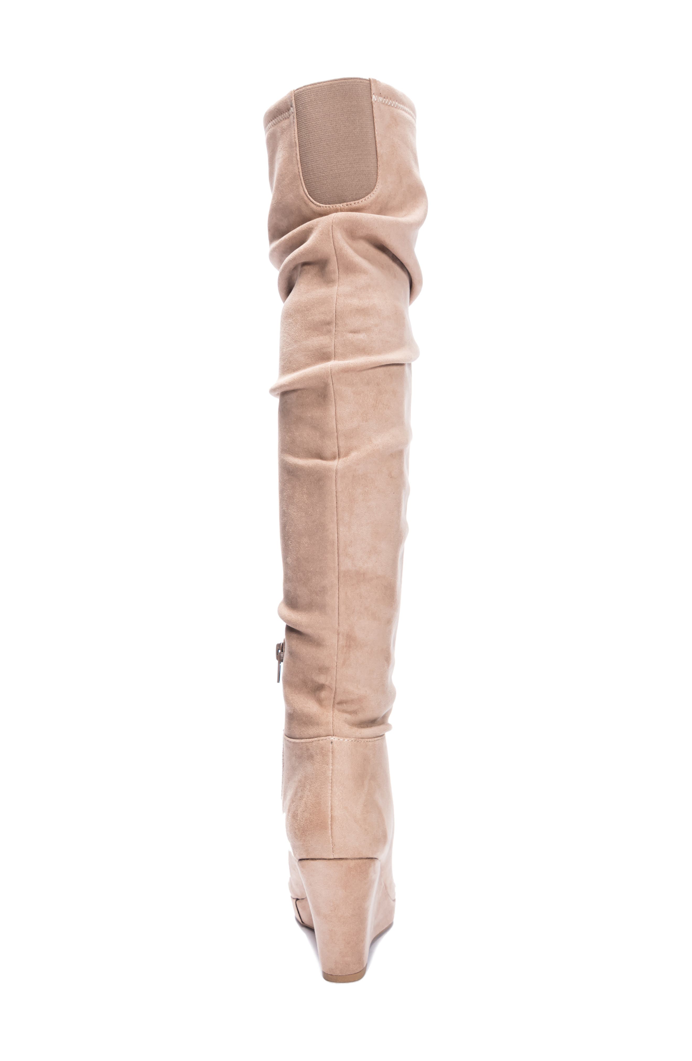Larisa Over the Knee Boot, Alternate, color, TAUPE