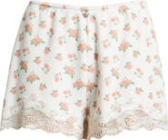 BOYS LIE Sunshine & Bows Lace Trim Shorts