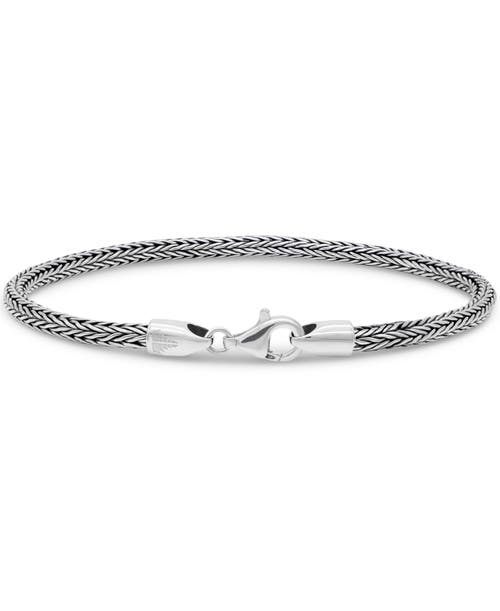 Devata Foxtail Chain Bracelet In Metallic