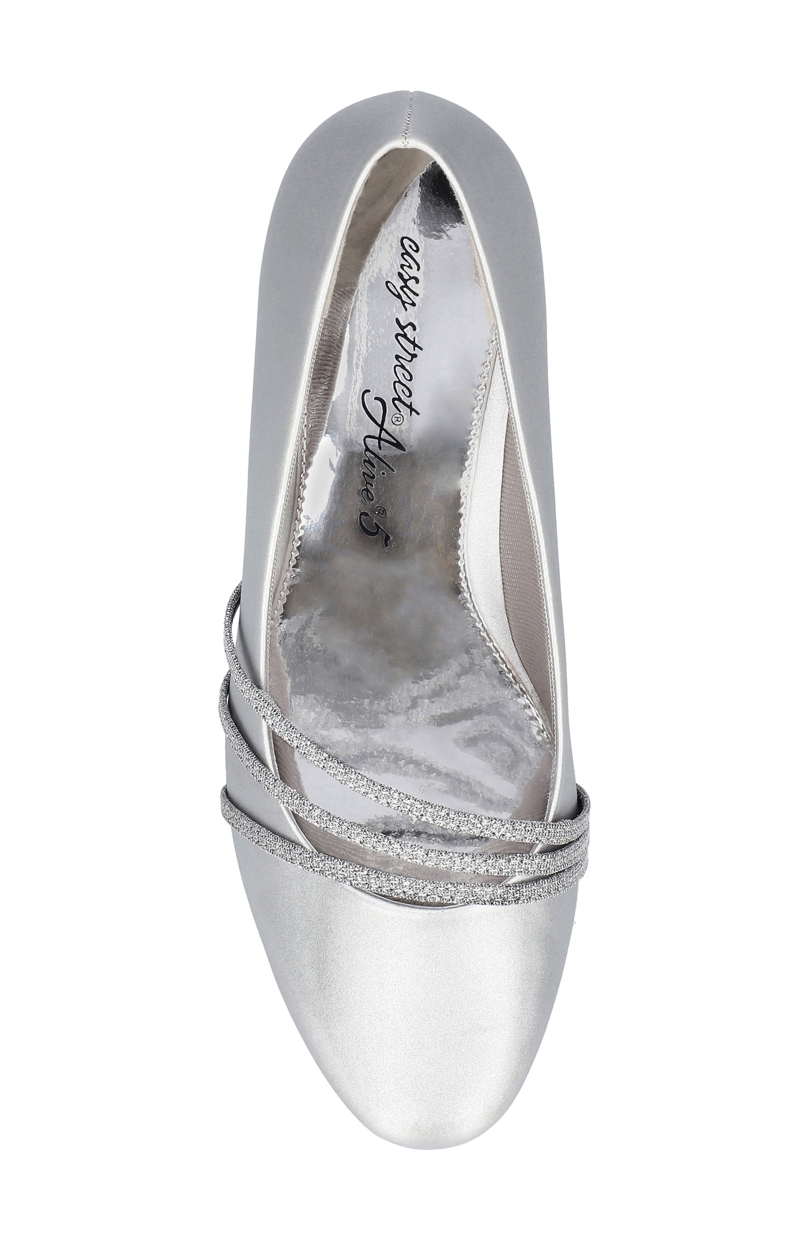 Cristiny Pump, Alternate, color, SILVER SATIN
