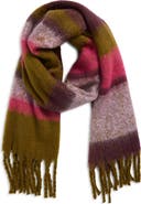 Treasure & Bond Stripe Fringe Scarf