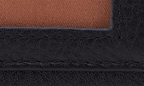 Hobo Hart Leather Card Case In Black