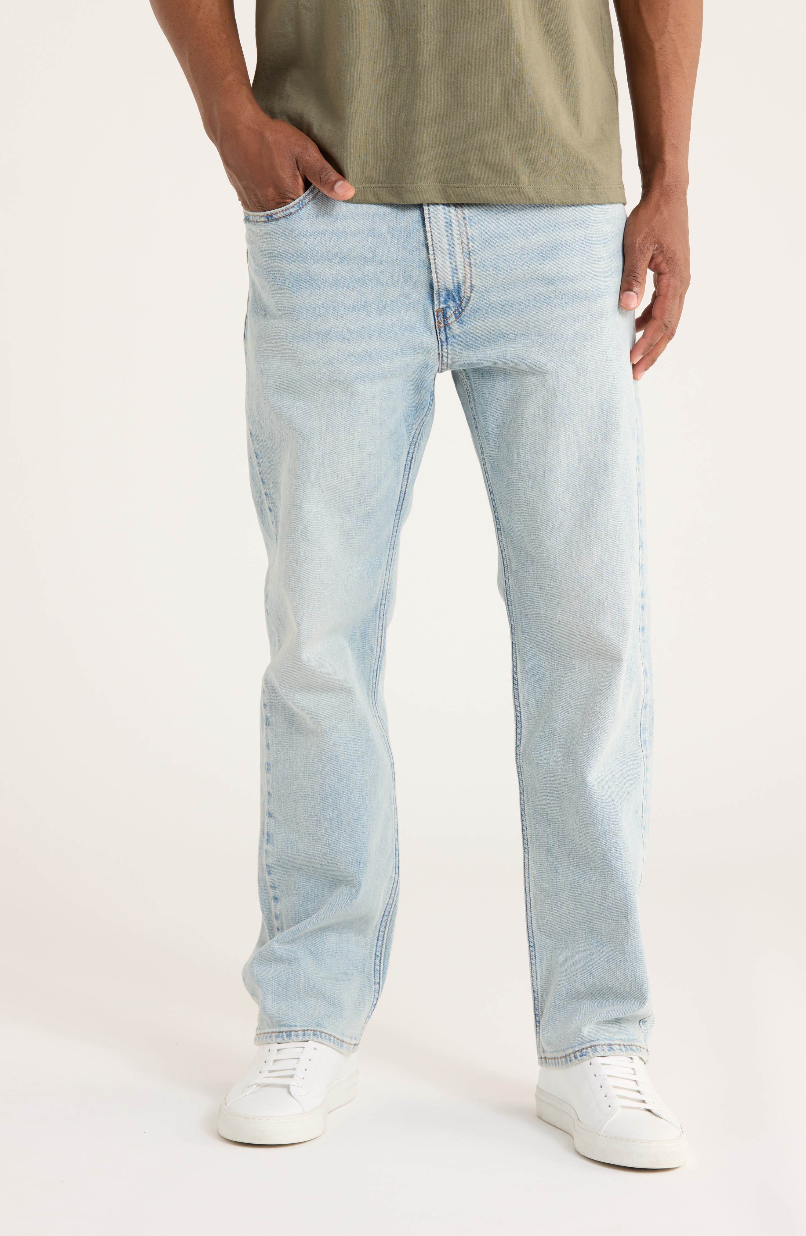 Calvin Klein Relaxed Straight Leg Jeans