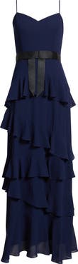Lulus Beth Tiered Ruffle Gown