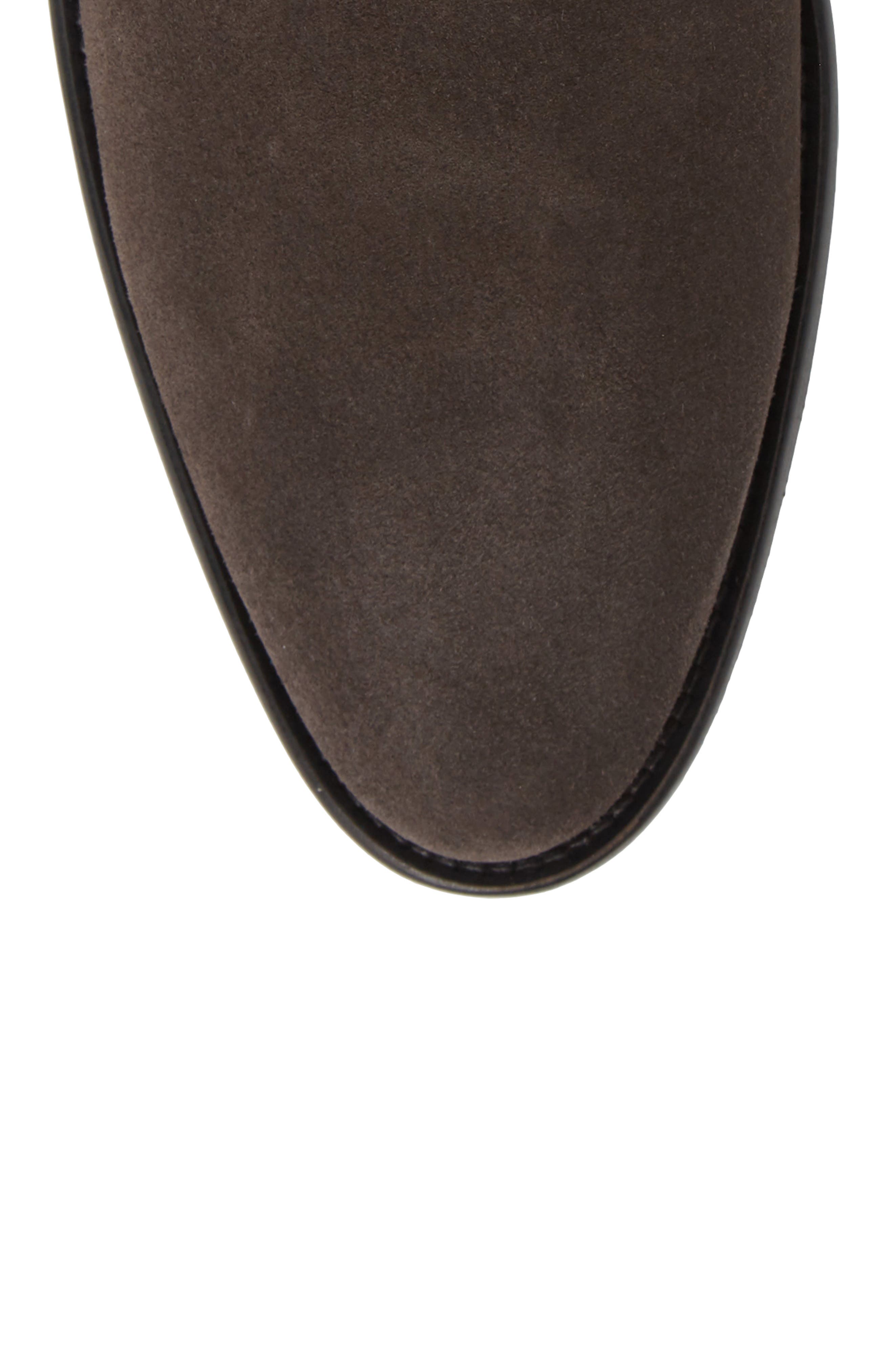 Shelby Mid Chelsea Boot, Alternate, color, SOFTY LAVAGNA SUEDE
