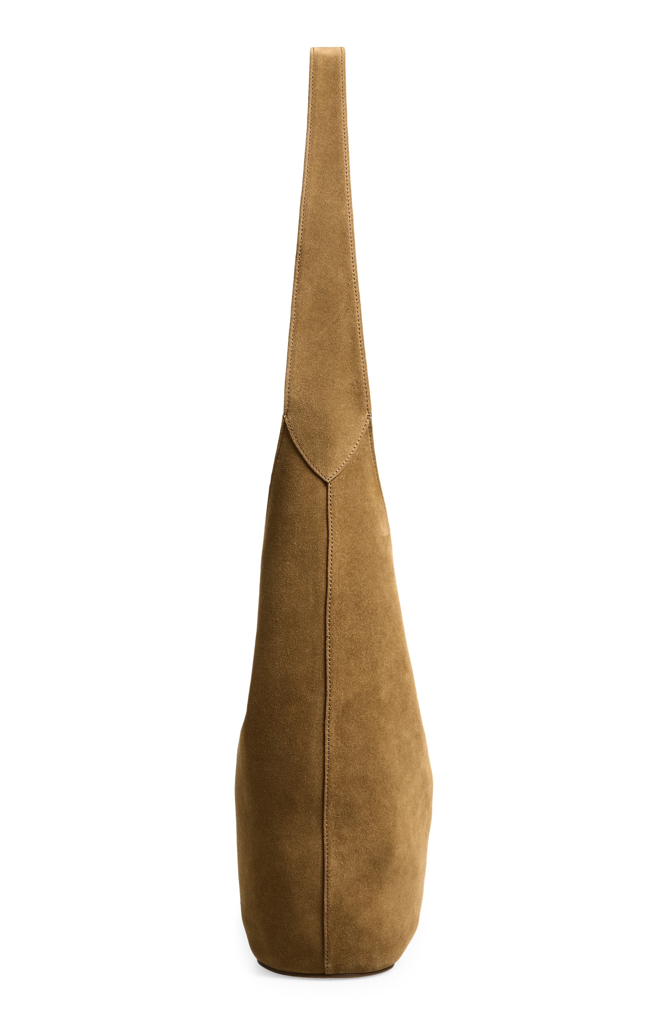 The Siena Suede Crossbody Bag, Alternate, color, TOBACCO