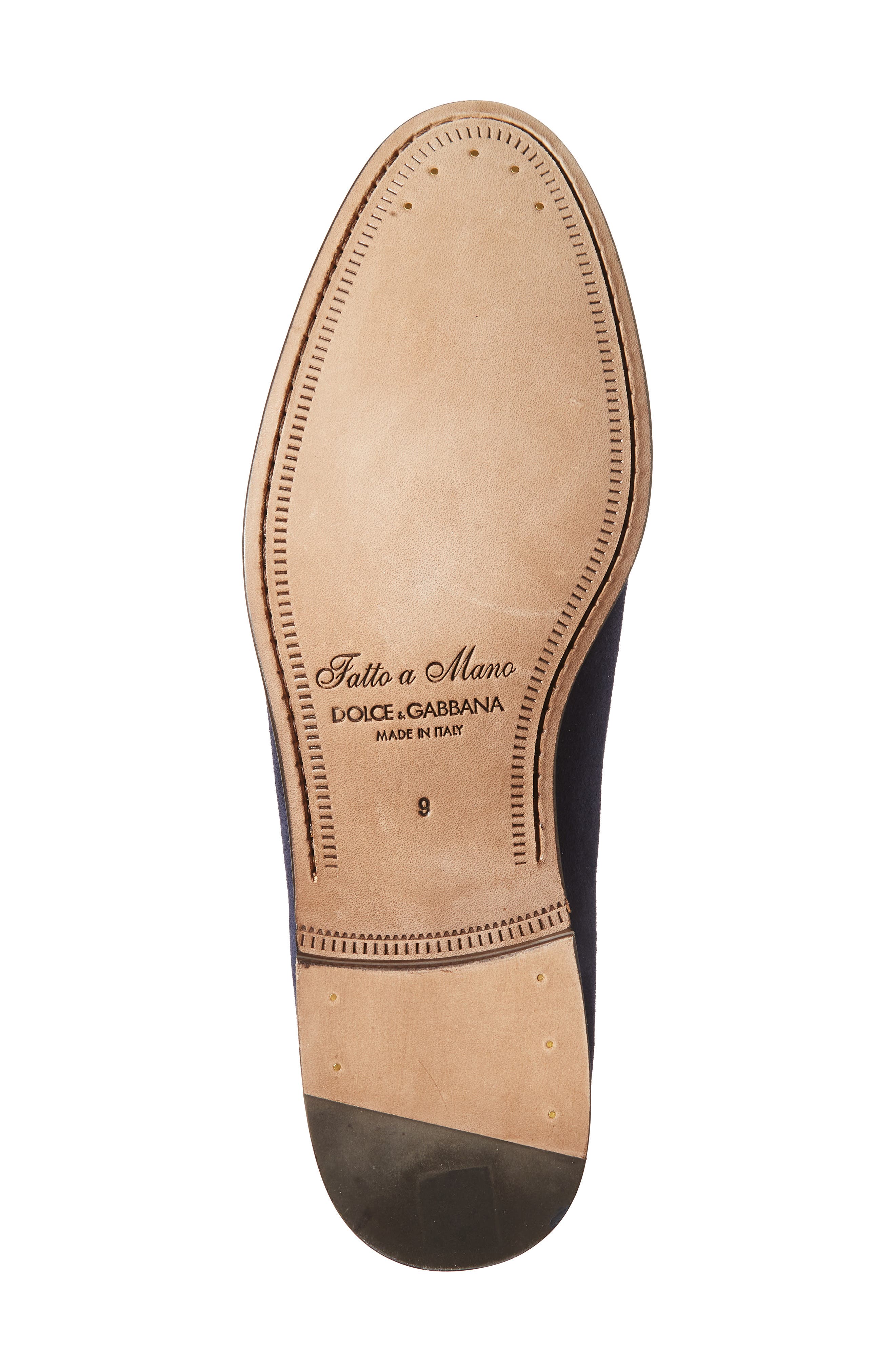 Apron Toe Venetian Loafer, Alternate, color, 86115 TONO BLU