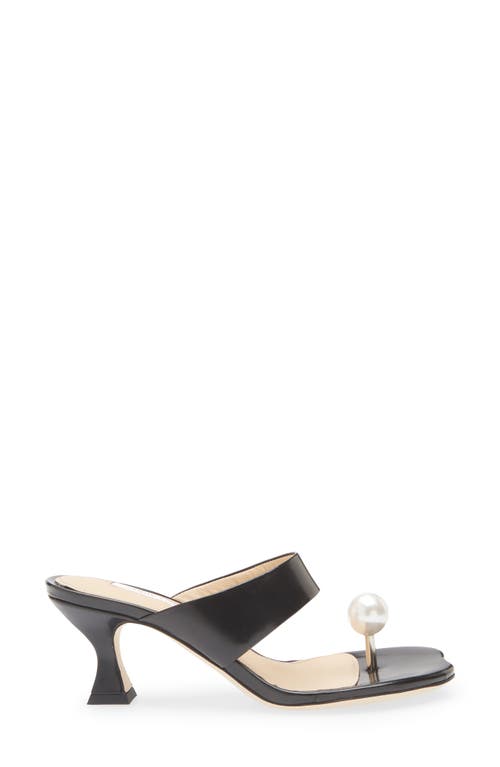 Sandy Liang Pearl Slide Sandal In Animal Print