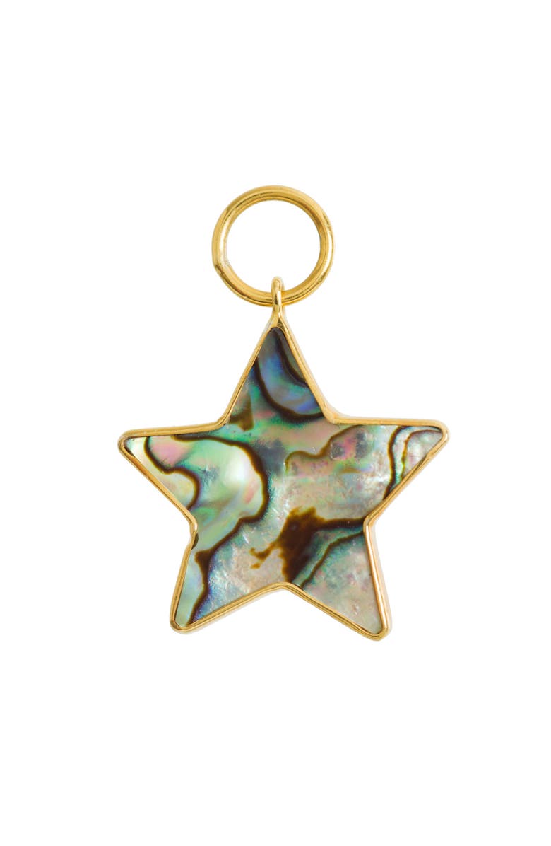 Freya Rose Star Paua Pendant, Main, color, Star