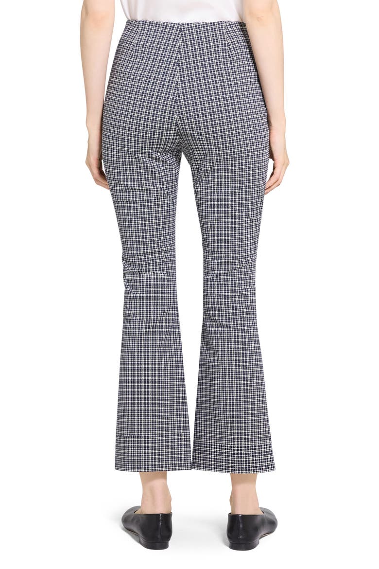 High Waist Kick Flare Ankle Pants, Alternate, color, ALMOND MULTI