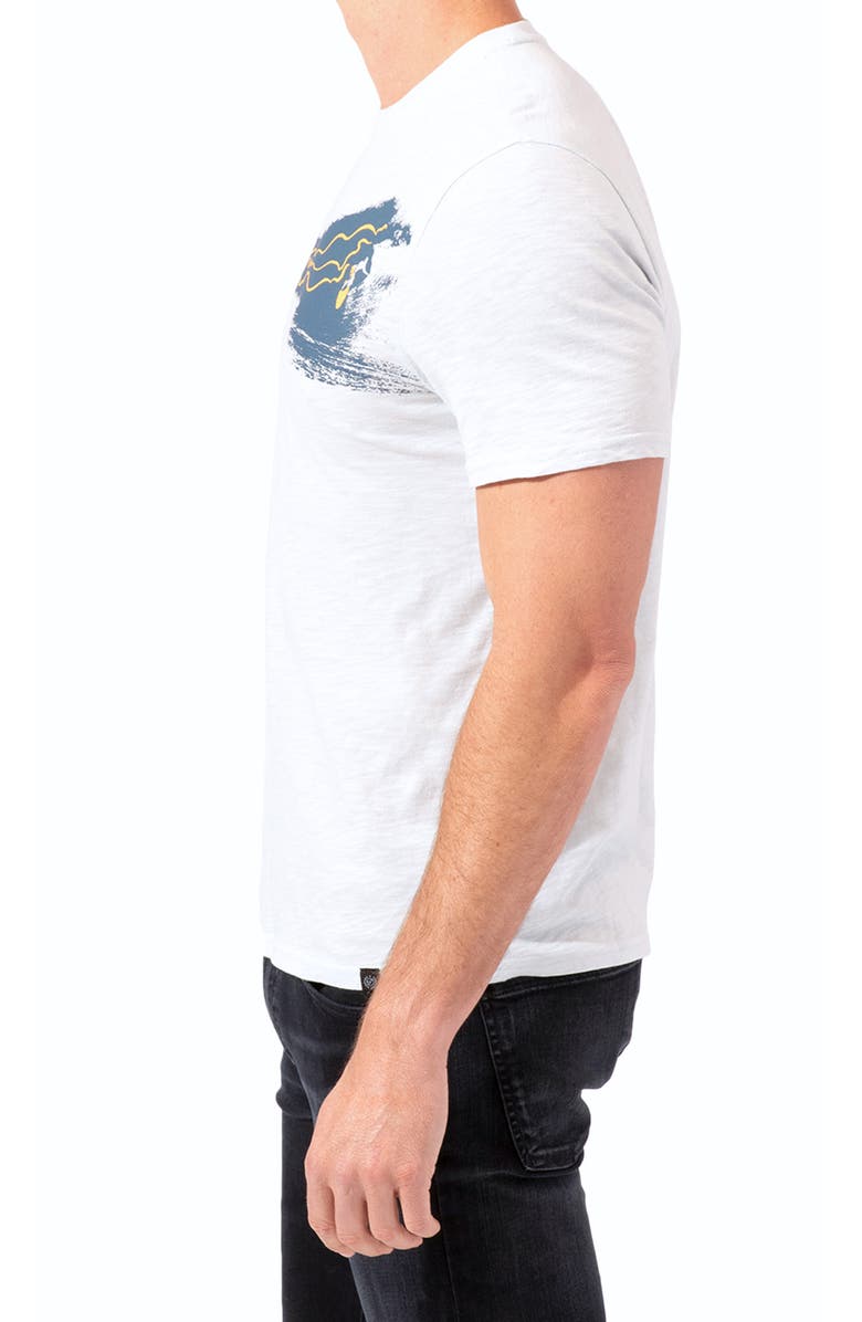 Threads 4 Thought Surfer Chest Stripe Organic Cotton Graphic Tee, Alternate, color,