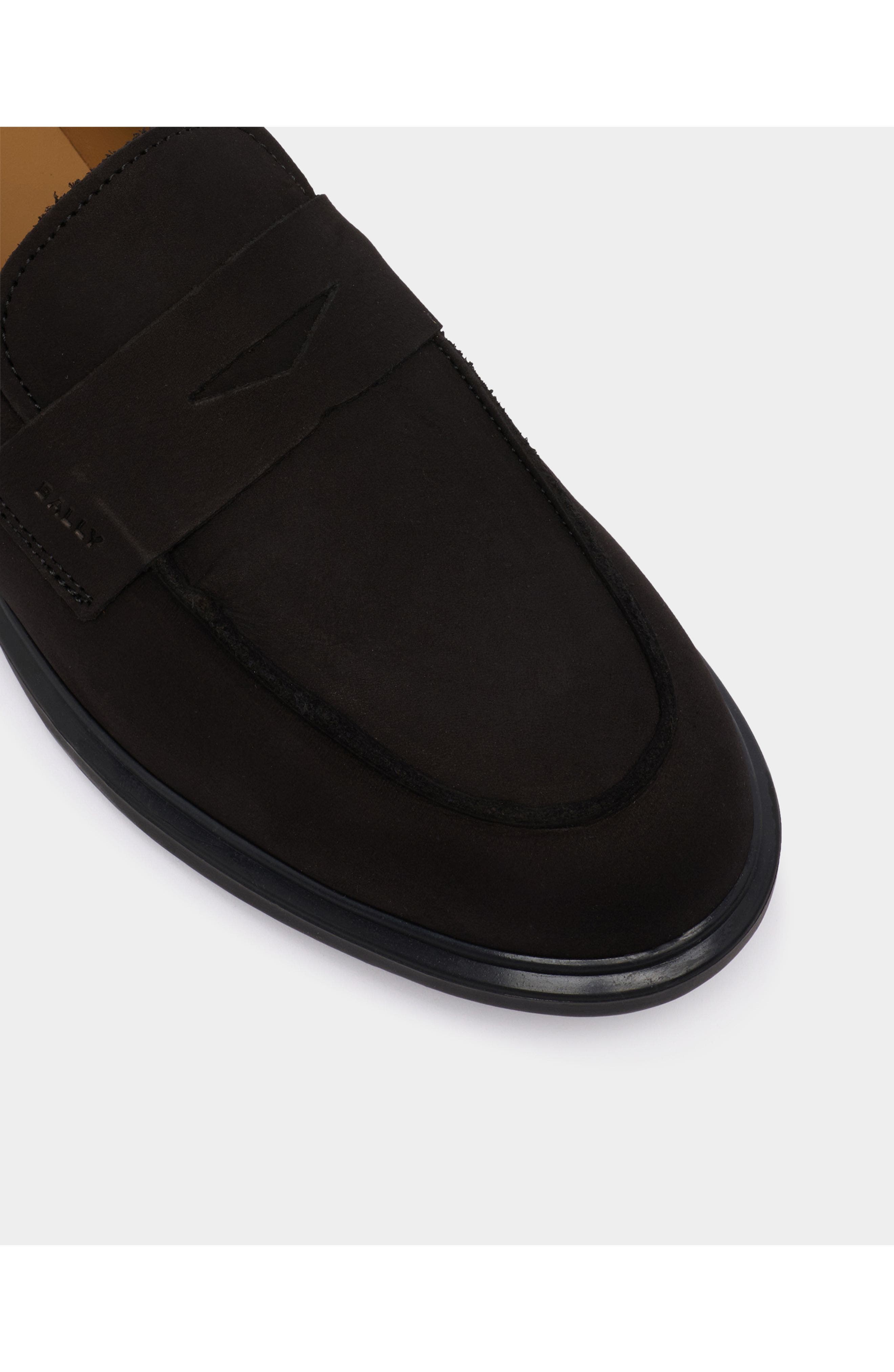 Bally Webbing Loafer in Nubuck, Alternate, color, 