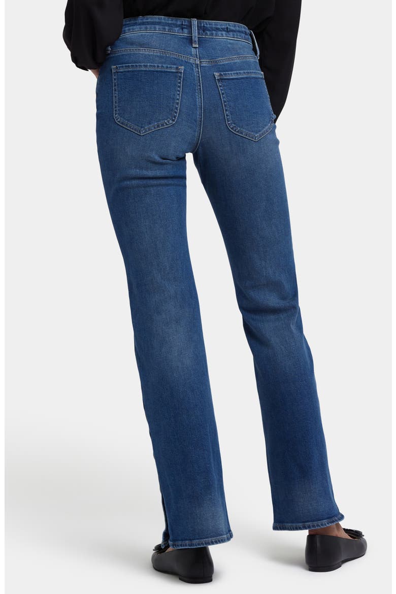 Ava Side Placket Hem Flare Leg Jeans, Alternate, color, LAKE NOTRE-DAME