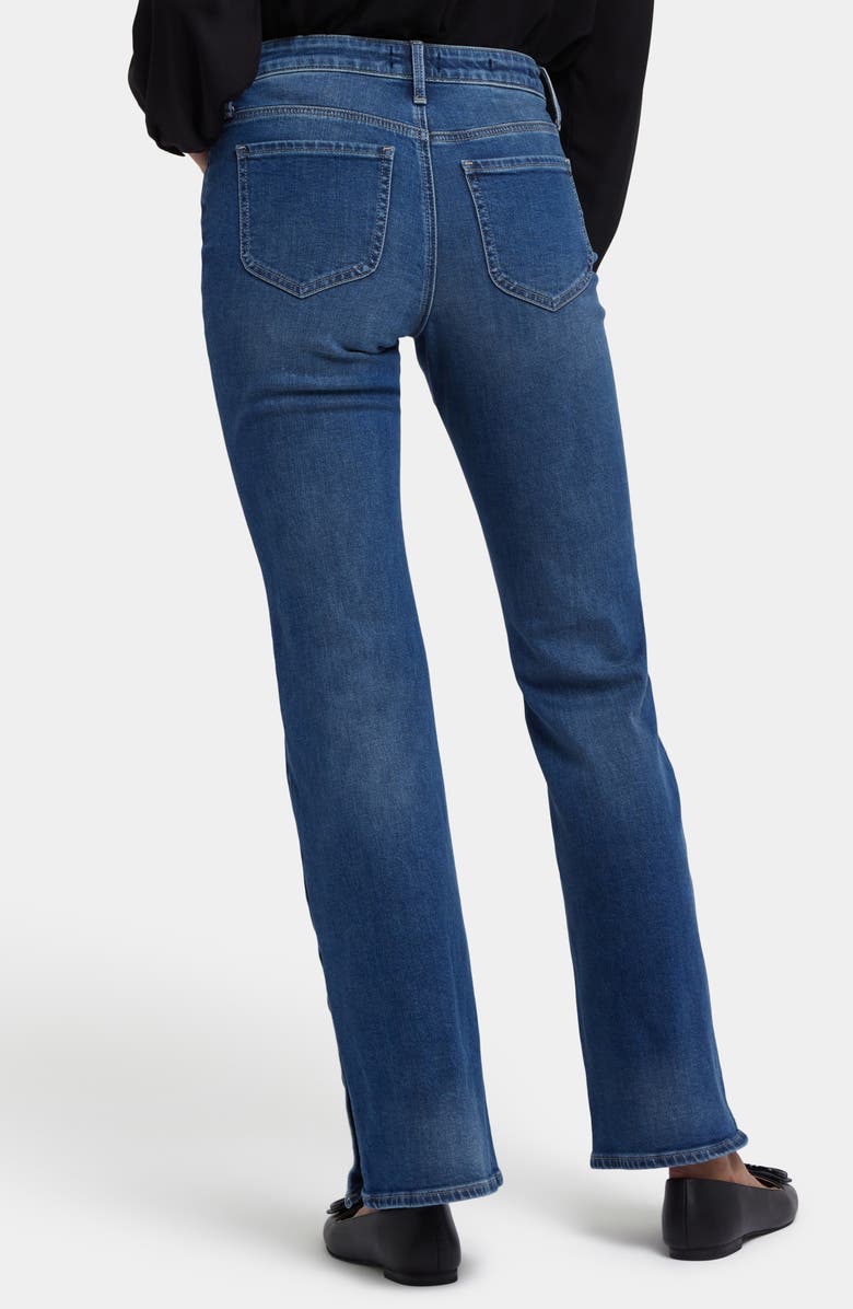 NYDJ Ava Side Placket Hem Flare Leg Jeans, Alternate, color, Lake Notre-Dame