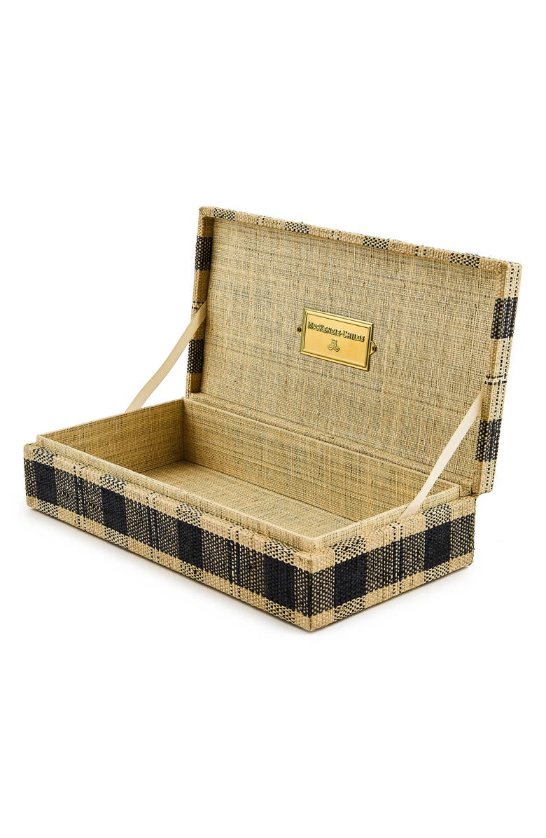 MACKENZIE CHILDS Mad for Plaid Box, Alternate, color, Beige